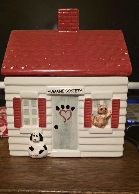 Very Limited Edition Humane Society Cookie Jar