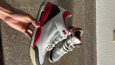 Jordan 3 fire reds