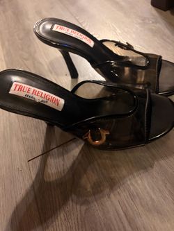 Heels slide on TRUE RELIGION sz6