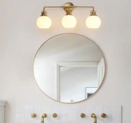 New 3 Bulb Bathroom Vanity Light