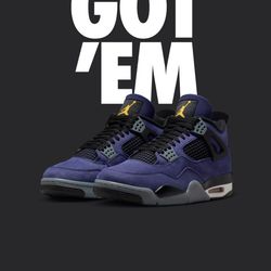 Jordan 4 “Lakers”