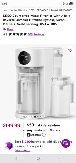 Drea countertop water filter