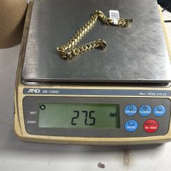 14K Yellow Gold Bracelet 