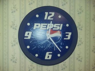 Pepsi clock