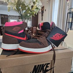 Air Jordan 1 Zoom CMFT 2 'Cacao Wow' Size 9 Women's