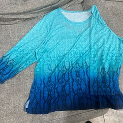 Women’s Blue Allison Daley Top