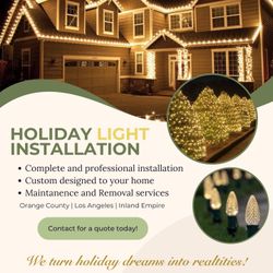 Professional Christmas Light Installation