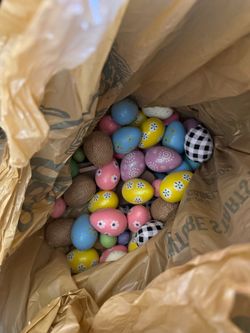 Bag of Easter eggs