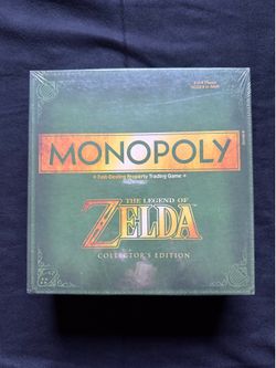 The Legend of Zelda Monopoly collector’s edition