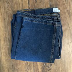 True Craft 36x32 Relaxed Fit Blue Denim Jeans 