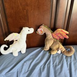TY Beanie Babies - Dragons Set