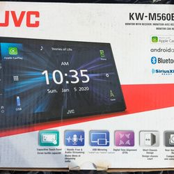 JVC KW-M560BT Double Dim Car Stereo w/ CarPlay!"