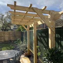 Custom Beautiful privacy wall Frame Planter Box Garden Bed cedar redwood Mother’s Day Best Gift 