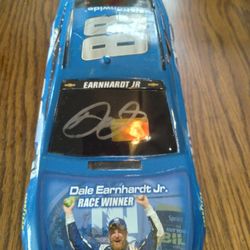Dale Jr 93 Of 1558 Signed 1 18 Scale With COA Jr Motorsports