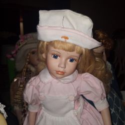 Porcelain Nurse Doll