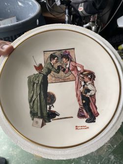 Norman Rockwell Limited Edition Collector Plate