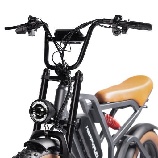 V8 Electric Bike Adult with Extended Battery Range 