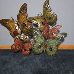 Large Butterfly Wall Decor