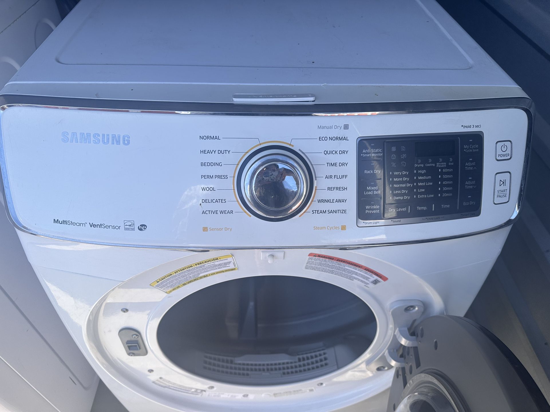 Gas Dryer Electric Washer Set