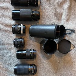 Canon FD mount Lenses $150 For All.
