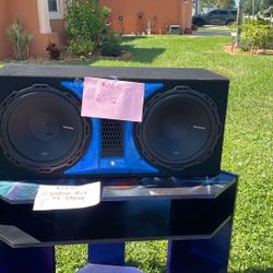 2 12inch Subwoofers