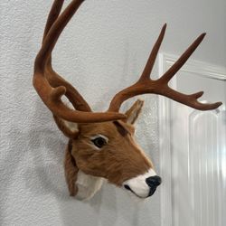 Head Mount Wall Handmade Deer
