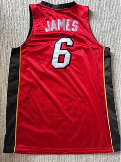 Rare authentic Miami heat lebron James autographed jersey sz 52, not jordan, kobe, wemby, nike