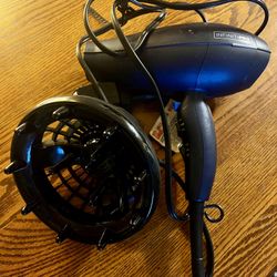 Hair dryer and diffuser