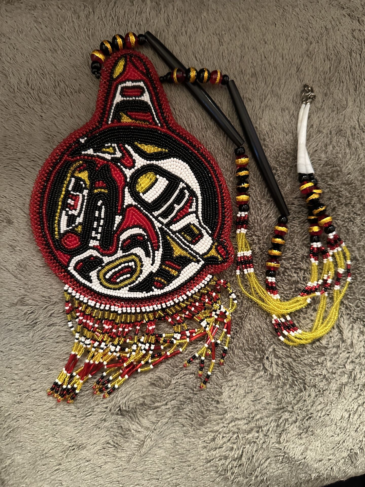 Tribal Beaded Necklace 