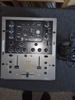 Mx6 numark.24 bit sampling 2 channel mixer
