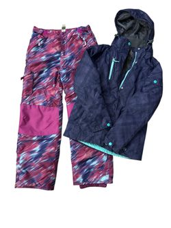 Winter Fleece Zip Out Coat And Snow pants 