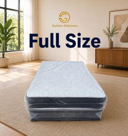Full Size Mattress Set – Medium Comfort – Available Today 🚚