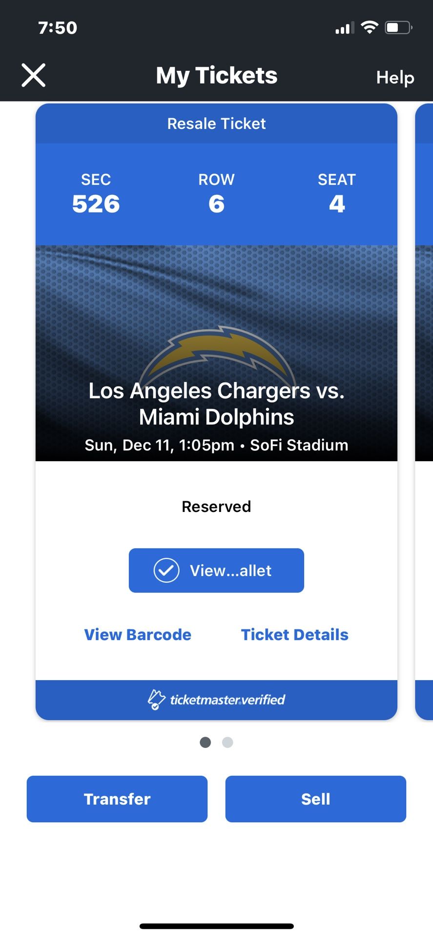 LA Chargers V Miami Dolphins
