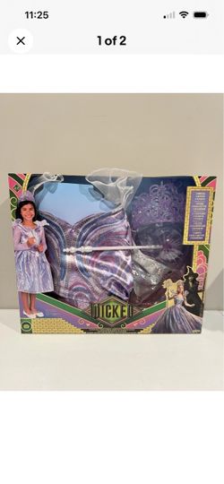 Wicked Glinda Butterfly Dress Costume Set