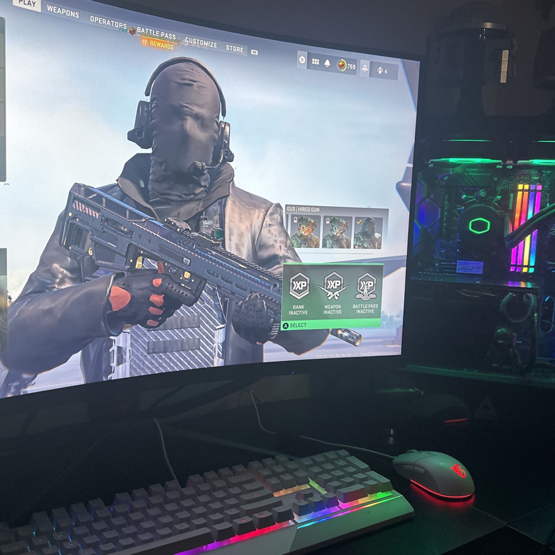 COMPUTER SET UP. Deals
