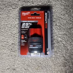 Milwaukee M12 High Output 2.5 Battery