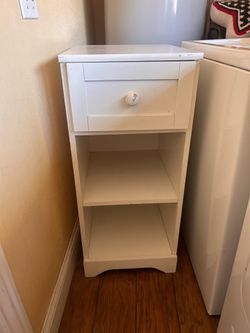 White cubby / drawer