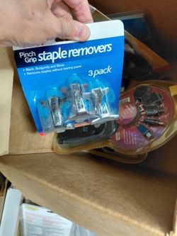 Box of new miscellaneous items