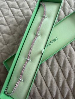 Swarovski tennis necklace