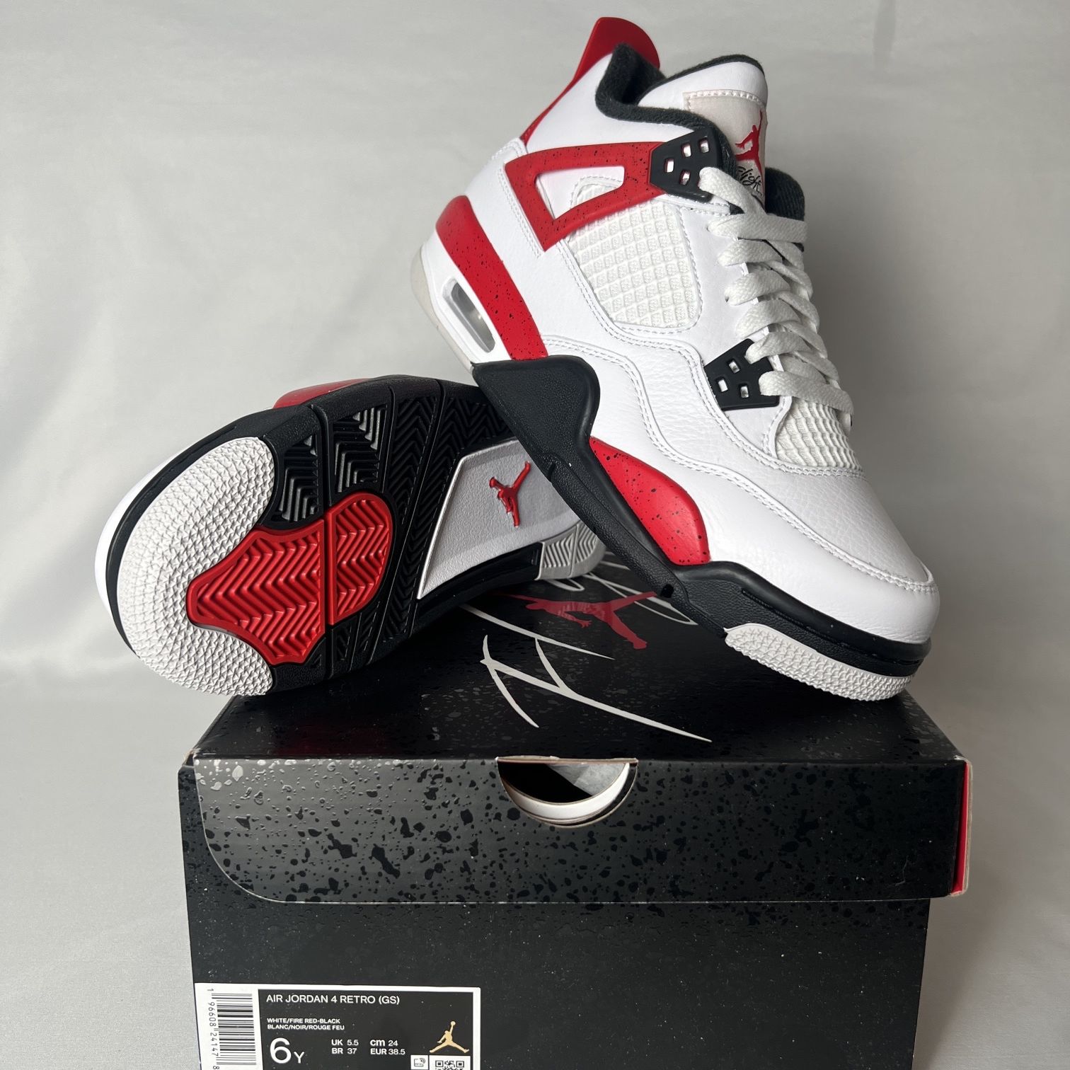 Jordan 4 Retro ‘Red Cement’ GS 6Y