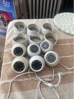 Indoor outdoor security cameras w/ Night vision