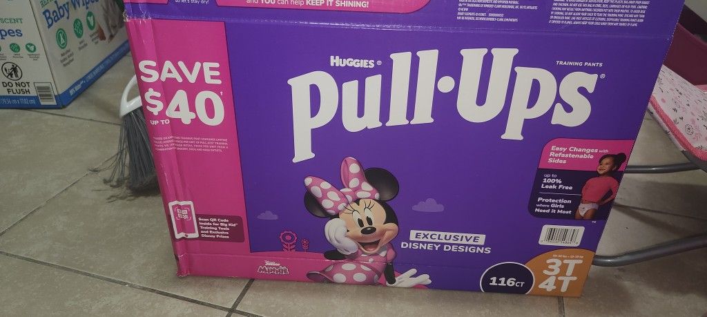 3T/4T Pull Ups OPEN box Sealed PACKS