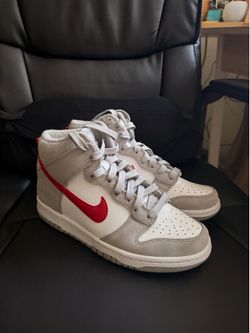 Nike high top’s Grey and size 7