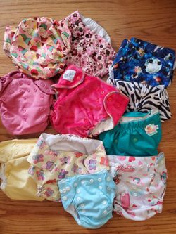 Assorted cloth diapers Bundle