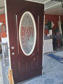 Front door whit frame LH 37 1/2 X 82 abre alado izquierdo