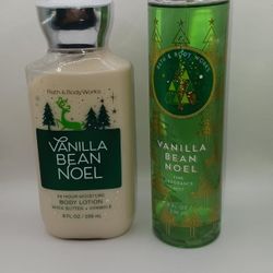 Vanilla Bean Noel 8 fl.oz. Body Lotion and Fine Fragrance Mist 