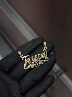 10kt Gold Name Plates