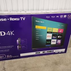 NEW ROKU 58" 4K TV