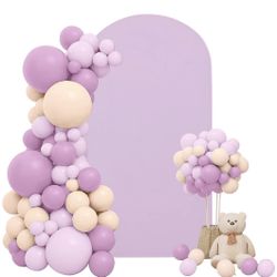 7.2FT Lavender Backdrop Cover