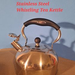 Stainless Steel Whistling Tea Kettle-18.00